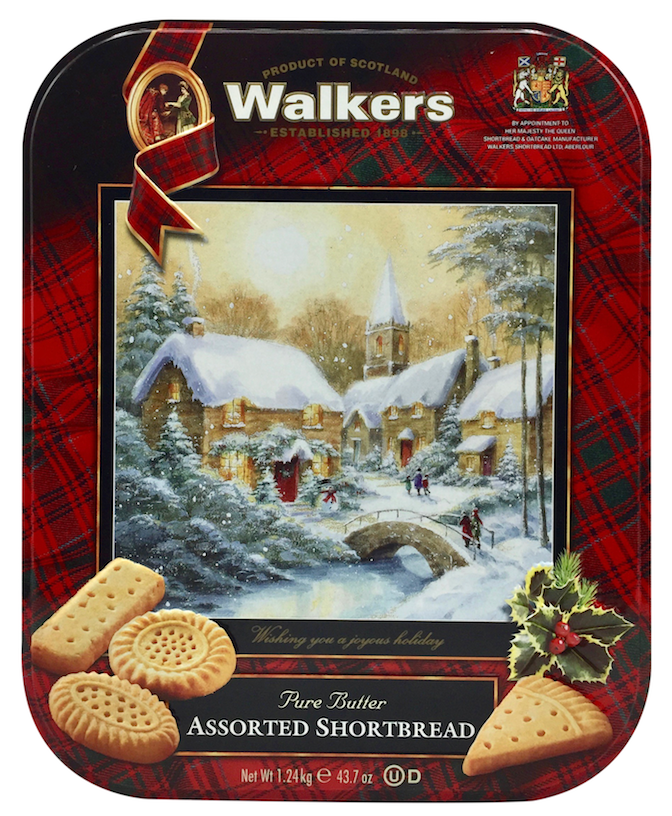 워커스 Walkers 스코트랜드 퓨어버터 쇼트브레드 쿠키 Tin 1.24kg