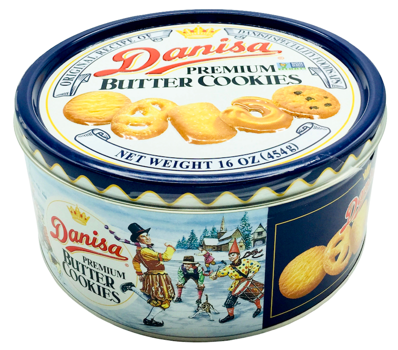 대니사 Danisa Non-GMO 프리미엄 버터쿠키 75pc Tin (454g)