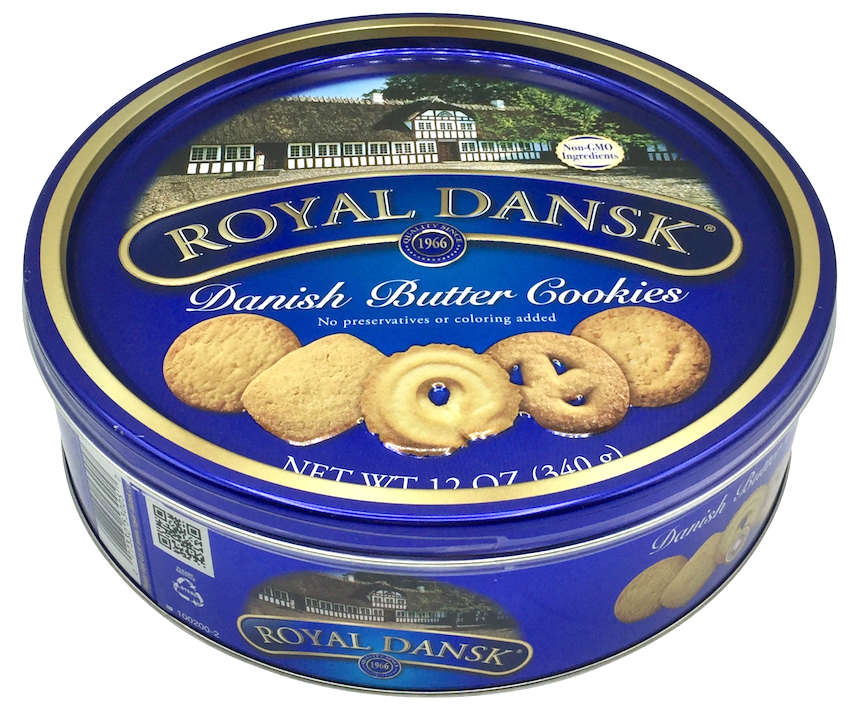 로얄단스크 Royal Dansk Non-GMO 대니시 (덴마크) 버터쿠키 Tin 340g