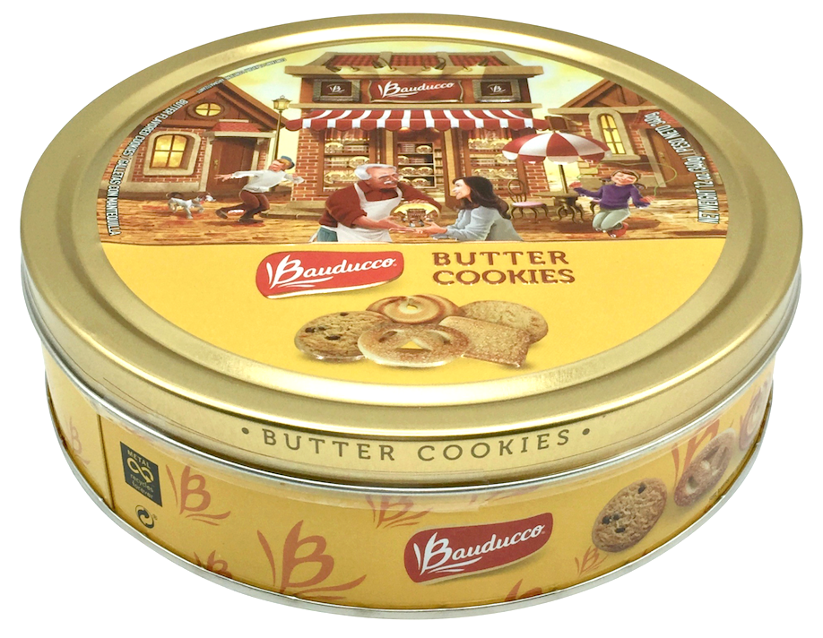 바우두코 Bauducco 버터쿠키 Tin 340g