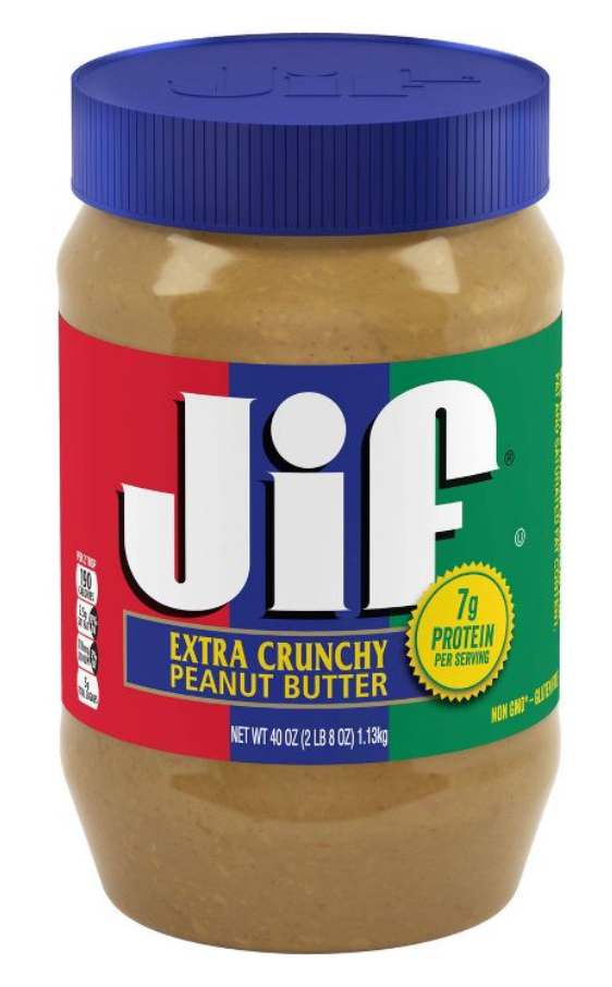 스머커 Smucker's 지프 엑스트라 크런치 땅콩 버터 1.13kg