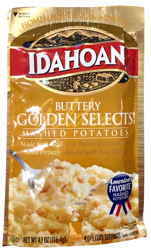 아이다호안 Idahoan 글루텐-프리 골든셀렉트 매시드 포테이토 116g 2ct (232g)