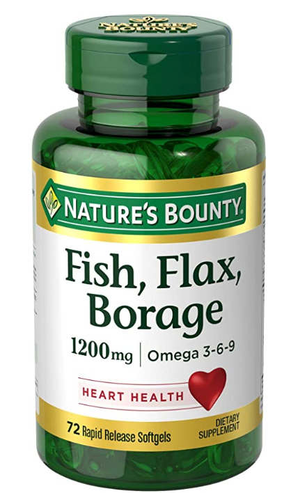 네이처스바운티 어유•홍화씨유•달맞이꽃종자유 1200mg 속방형 72 액정