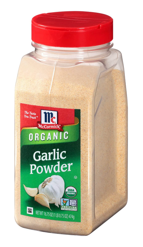 맥코믹 McCormick 유기농/Non-GMO 갈릭 파우더 (마늘가루) 474g