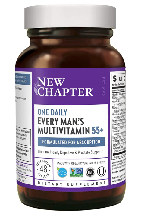 뉴챕터 NewChapter 맨즈 원데일리 55+ *발효* 종합비타민 48정