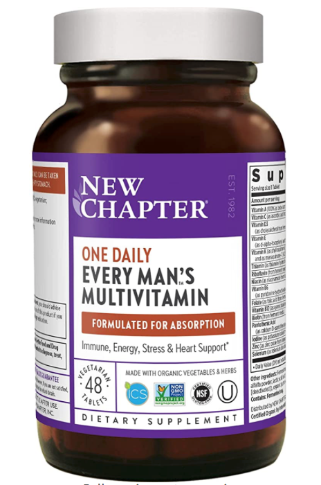 뉴챕터 NewChapter 맨즈 원데일리 *발효* 종합비타민 48정