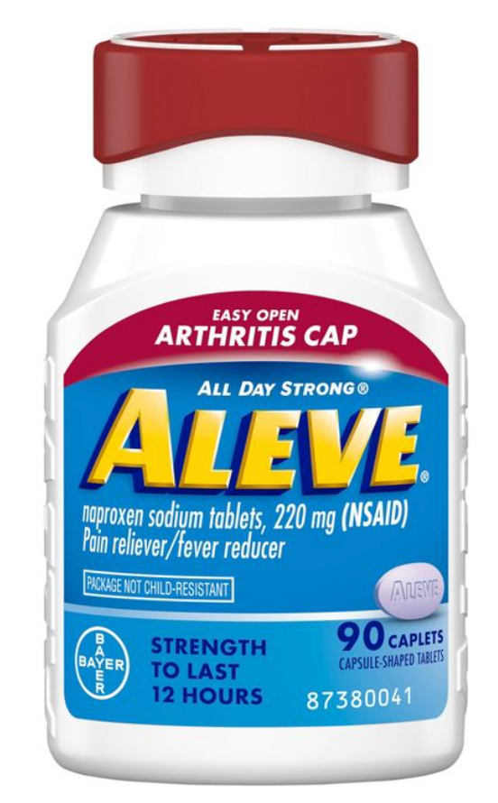 바이엘 알레브 나프록센나트륨 220mg 이지오픈캡 90정