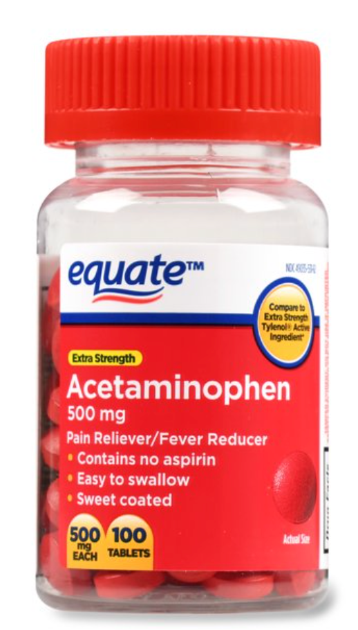이퀘이트 아세트아미노펜 500mg 100정