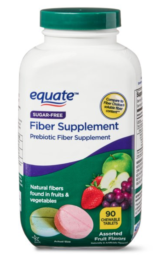 4+ 이퀘이트 화이버 (섬유소) 츄어블 90정