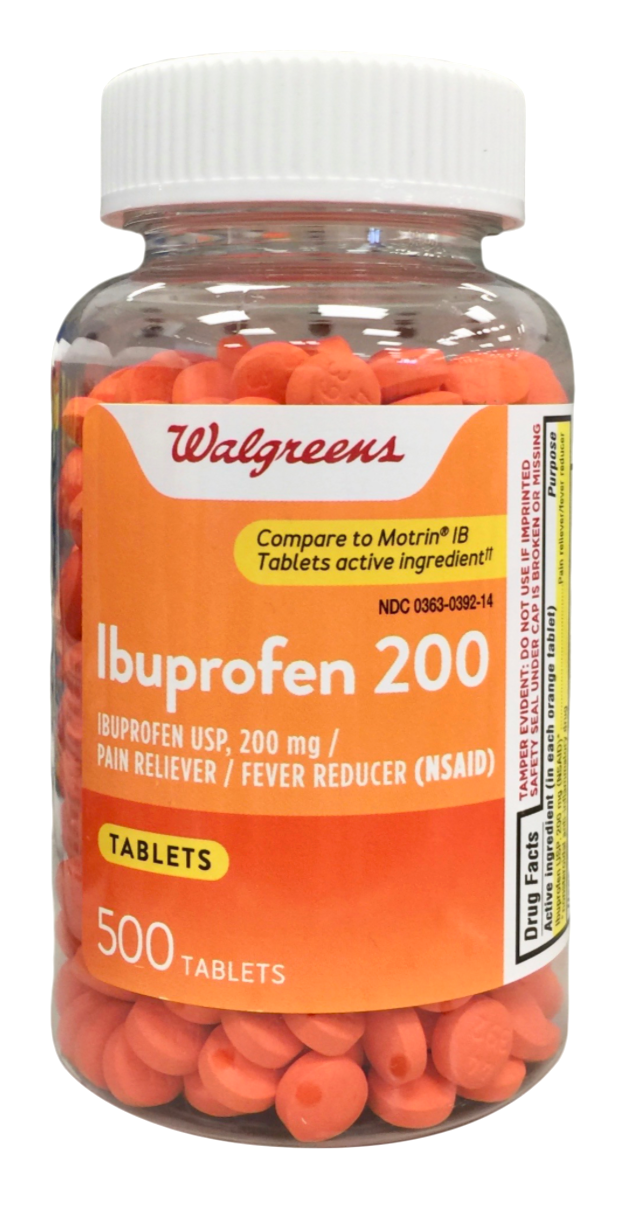 월그린 아이부프로펜 200mg 500정 2병 (1000정)