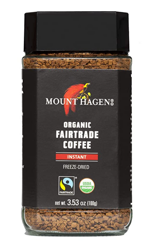 마운트하겐 Mount Hagen 유기농 파푸아뉴기니 인스턴트 커피 100g