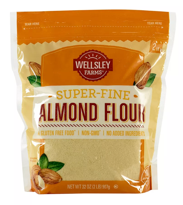 웰슬리팜 Non-GMO 수퍼파인 (고운) 아몬드 가루 907g