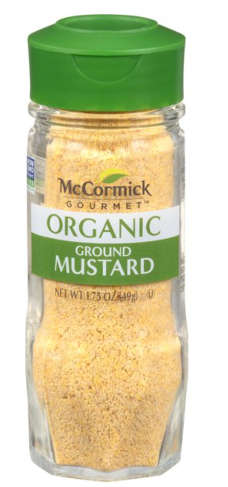 맥코믹 McCormick 유기농/Non-GMO 겨자 가루 49g