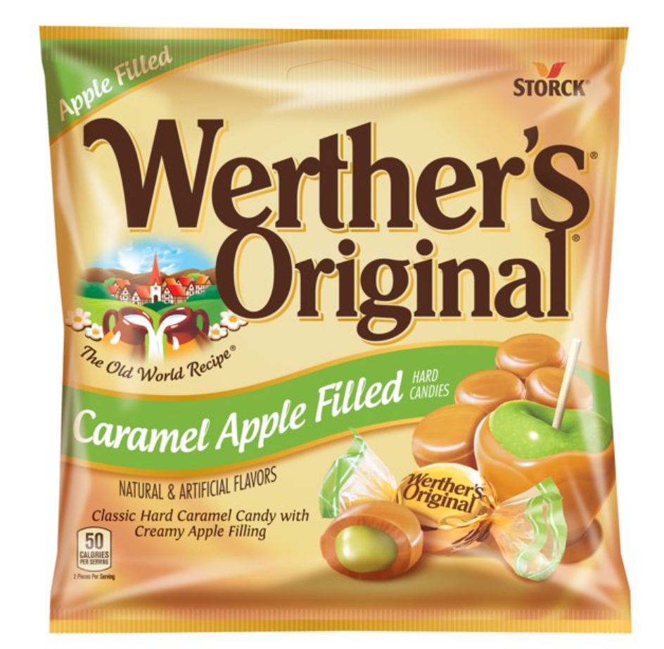 워더스 카라멜 애플 필드 캔디 156g