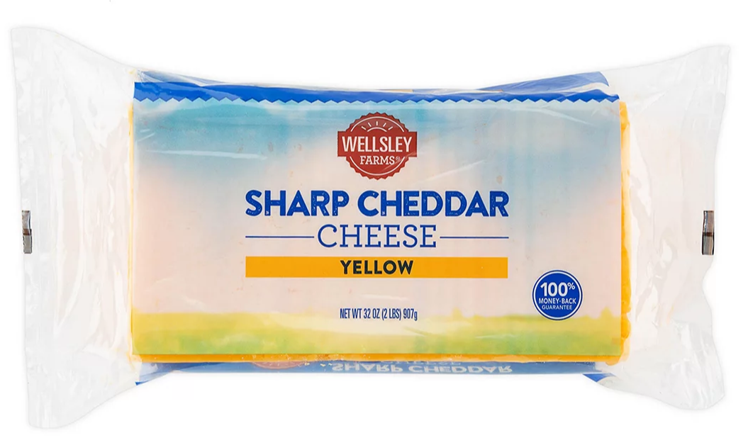 웰슬리팜 Wellsley Farms 옐로 샤프 체다 치즈 907g