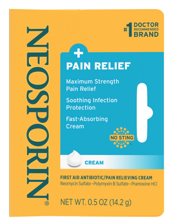 네오스포린 항생제 + 통증완화 크림 14g