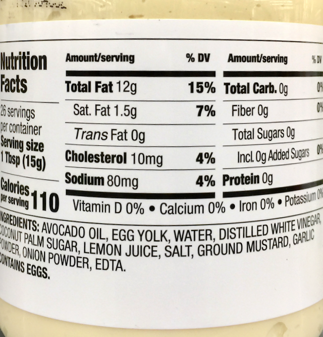 베터바디푸드 BBF Non-GMO 아보카도 오일 마요네즈 444ml *당뇨/케토 친화*