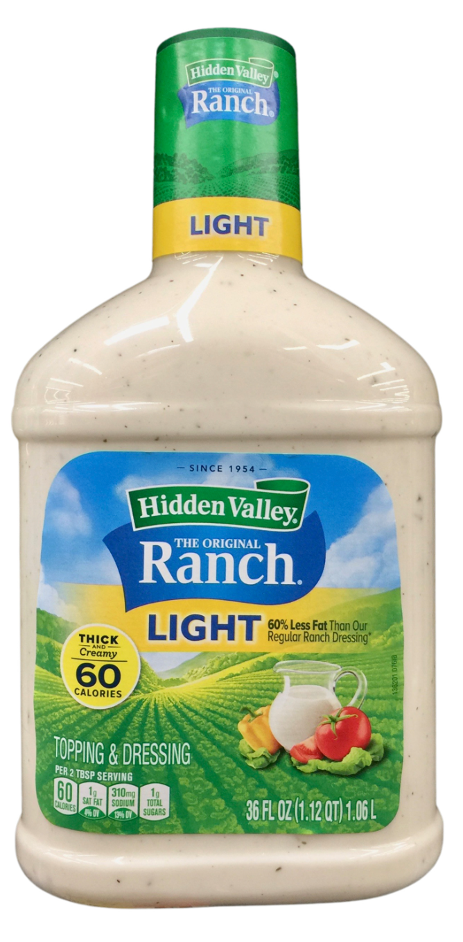 히든밸리 Hidden Valley 글루텐-프리 라이트 오리지널 랜치 드레싱 1.06L