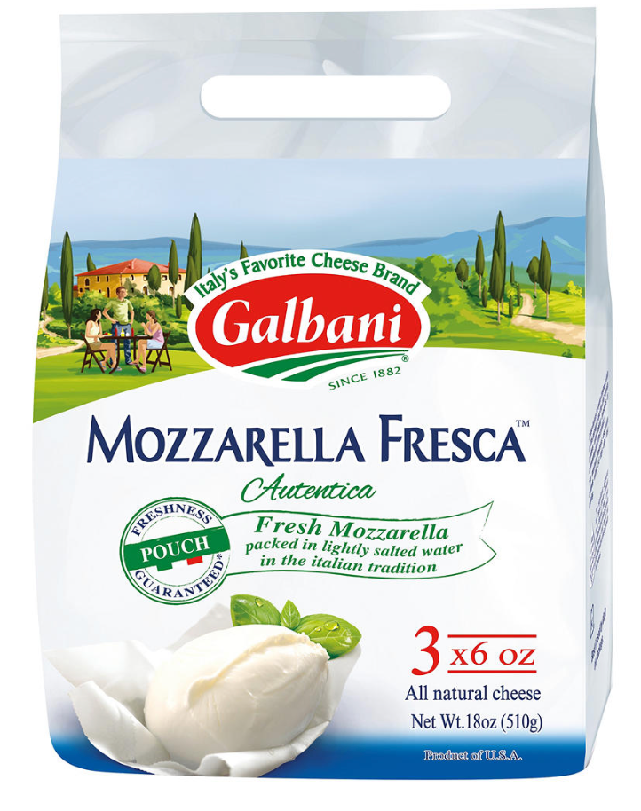 갈바니 Galbani rBST-프리 모짜렐라 프레스카 170g 3ct (510g)