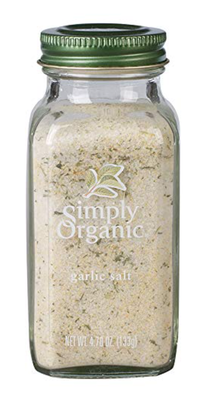 심플리오가닉 유기농 마늘 소금 133g 6개