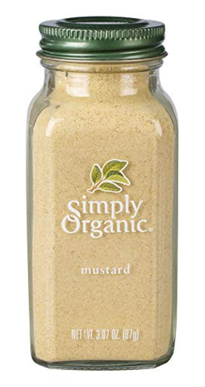 심플리오가닉 Simply Organic 유기농 겨자 가루 87g 6개