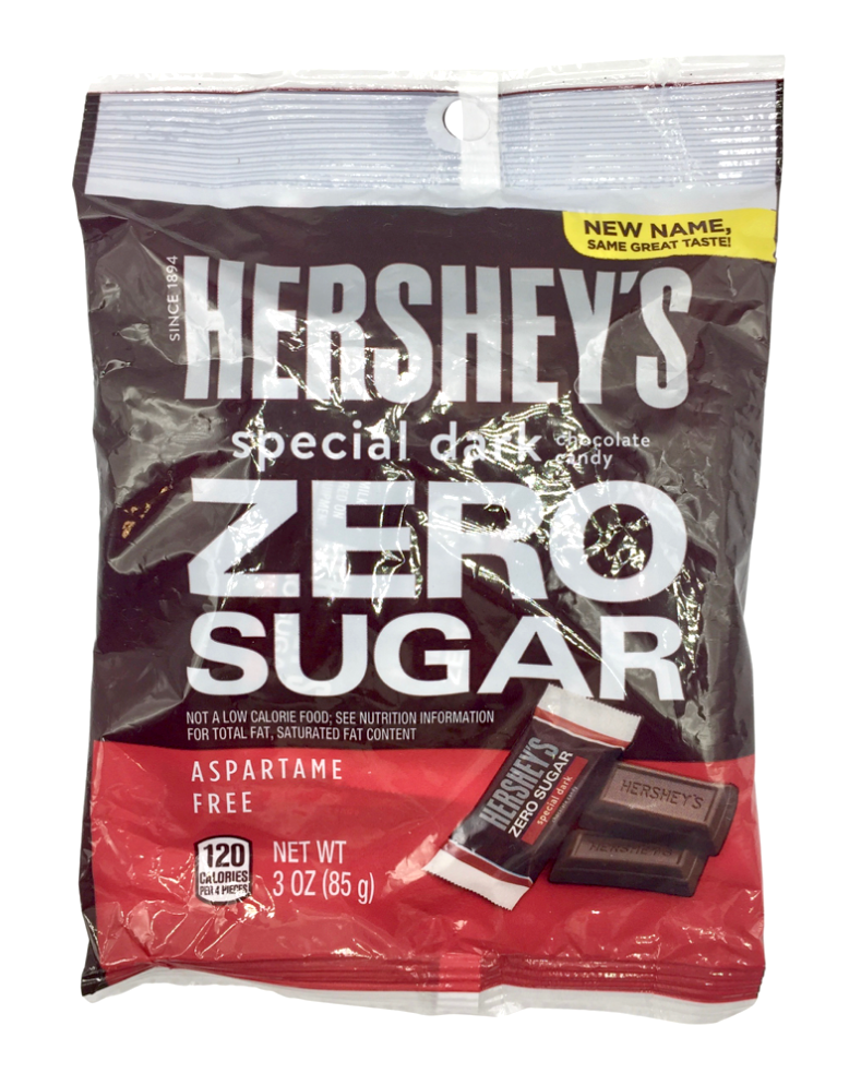 허쉬 Hershey's 제로슈가 아스파담/솔트-프리 스페셜 다크초콜렛 85g
