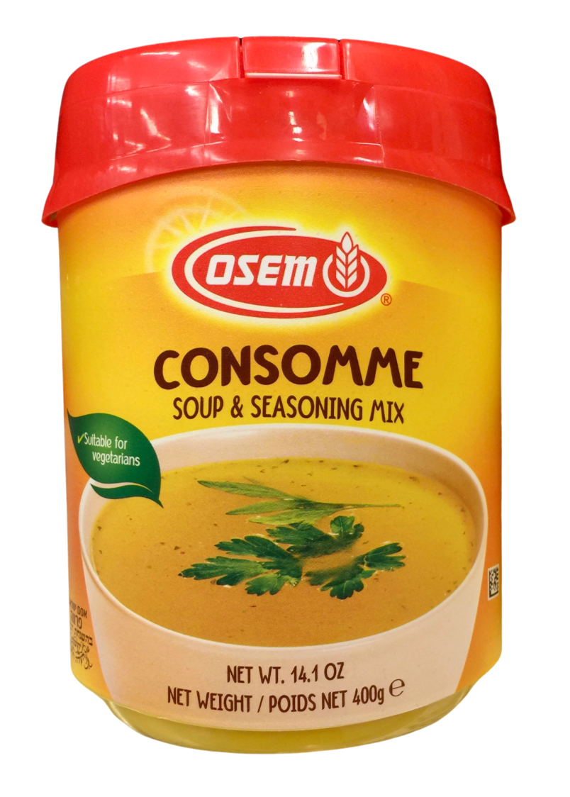 네슬레 Nestle 오셈 글루텐-프리 이스라엘 콘소메 스프 믹스 & 시즈닝 (치킨스톡) 400g