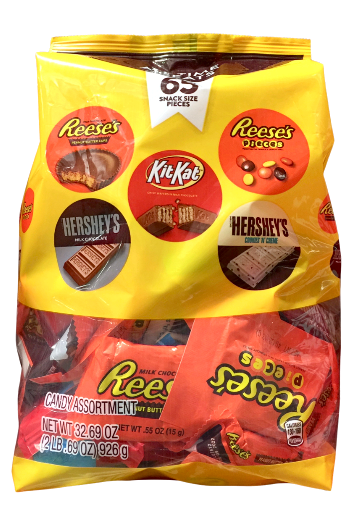 허쉬 초콜렛 5가지맛 밸류팩 올타임패이보릿 5가지맛 65pc (926g)