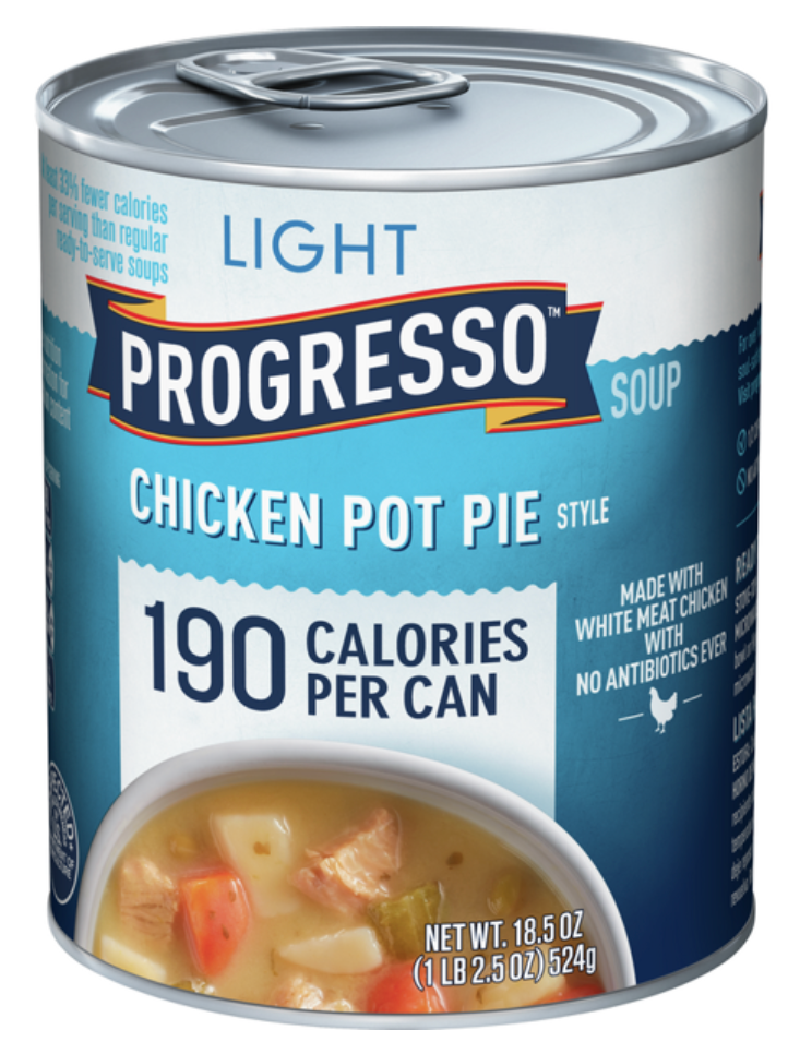프로그레소 Progresso 라이트 치킨 포트 파이 스프 524g 6ct (3.14kg)
