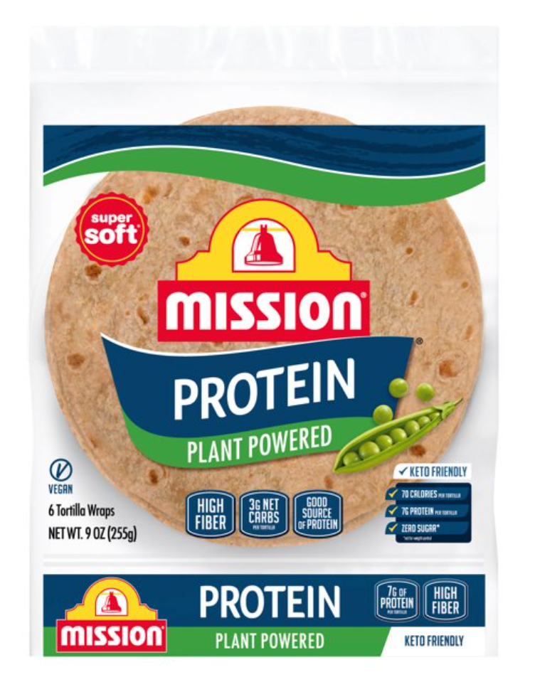 미션 Mission 프로틴 토틸라 42g 6ct (255g) *단백질 7g*
