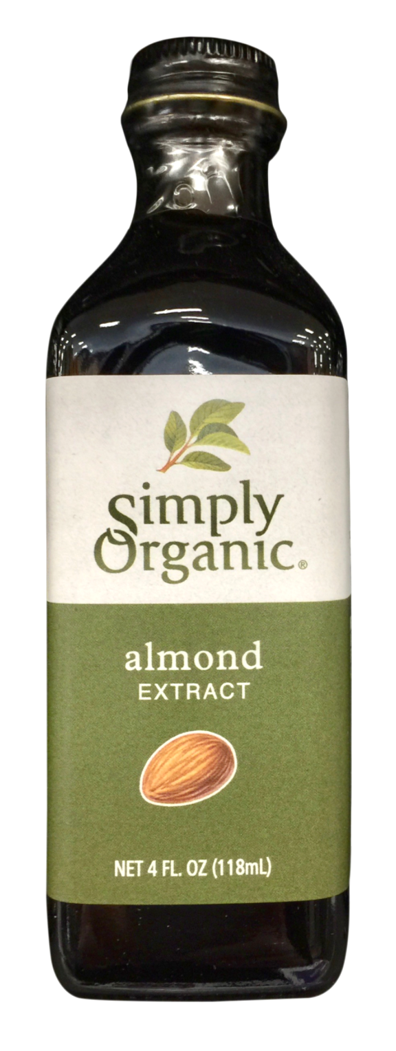 심플리 오가닉 Simply Organic 유기농 아몬드 추출액 59ml 4개