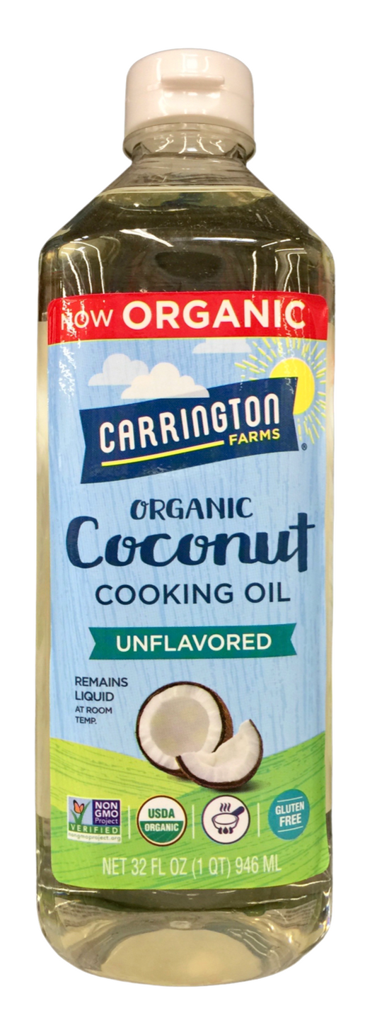 캐링턴팜 Carrington Farm 유기농/Non-GMO BPA-프리 액상 코코넛 오일 946ml
