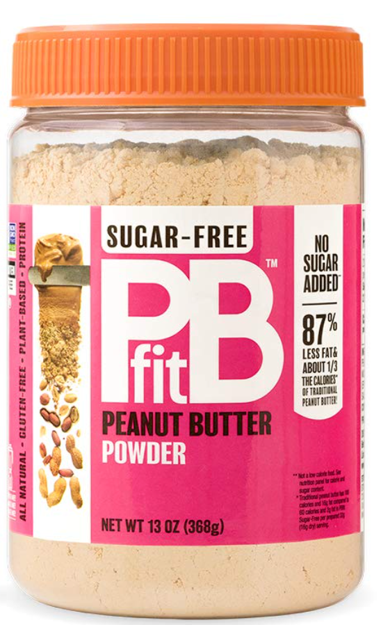 피비피트 PBfit Non-GMO 슈가/글루텐-프리 87% 무지방 땅콩버터 파우더 368g