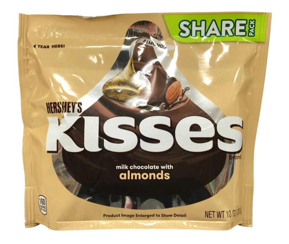 허쉬 키세스 글루텐-프리 아몬드 밀크초콜렛 283g