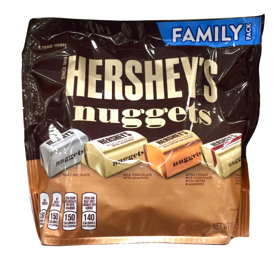 허쉬 너겟 글루텐-프리 초콜렛 4가지맛 442g