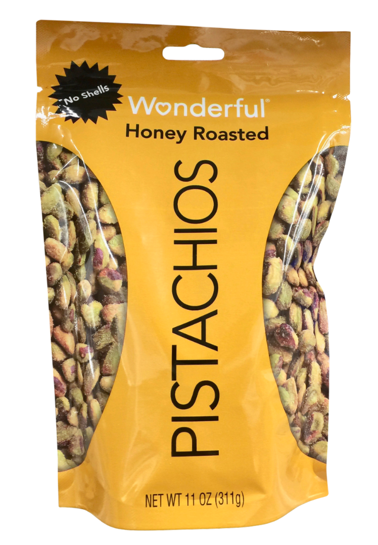 원더풀 Wonderful Non-GMO 허니 로스티드 노쉘 피스타치오 311g