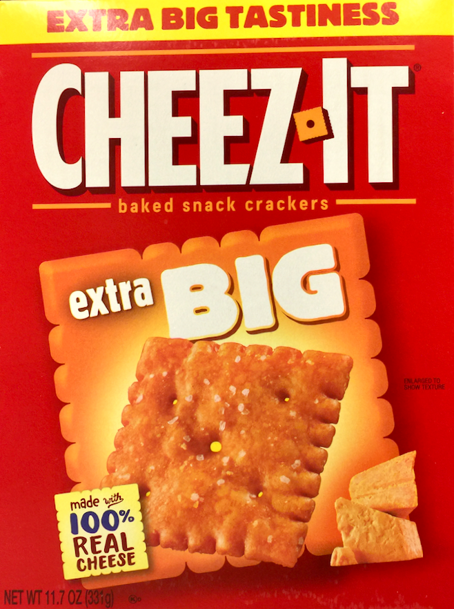 켈로그 Kellogg's 치즈잇 엑스트라 빅 크래커 331g