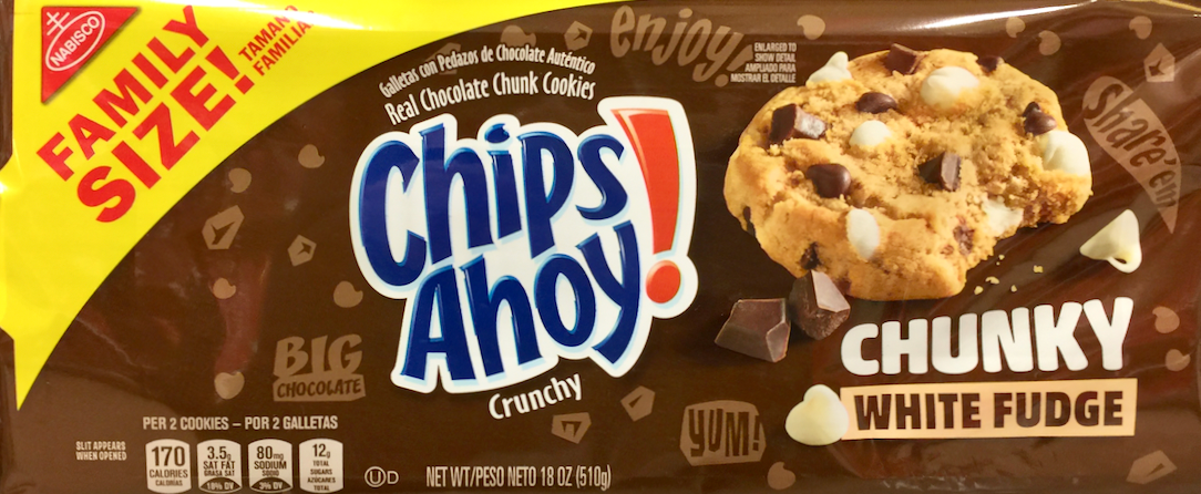 나비스코 Nabisco 칩스아호이! 청키 화이트 퍼지 510g