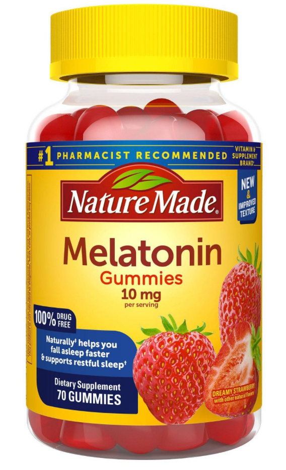 네이처메이드 약물-프리 멜라토닌 5mg 수면유도 거미 70정