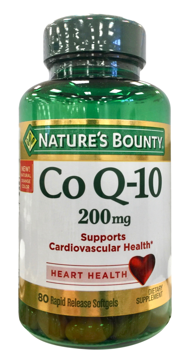 네이처스바운티 Non-GMO 코엔자임 Q10 200mg 속방형 80 액정