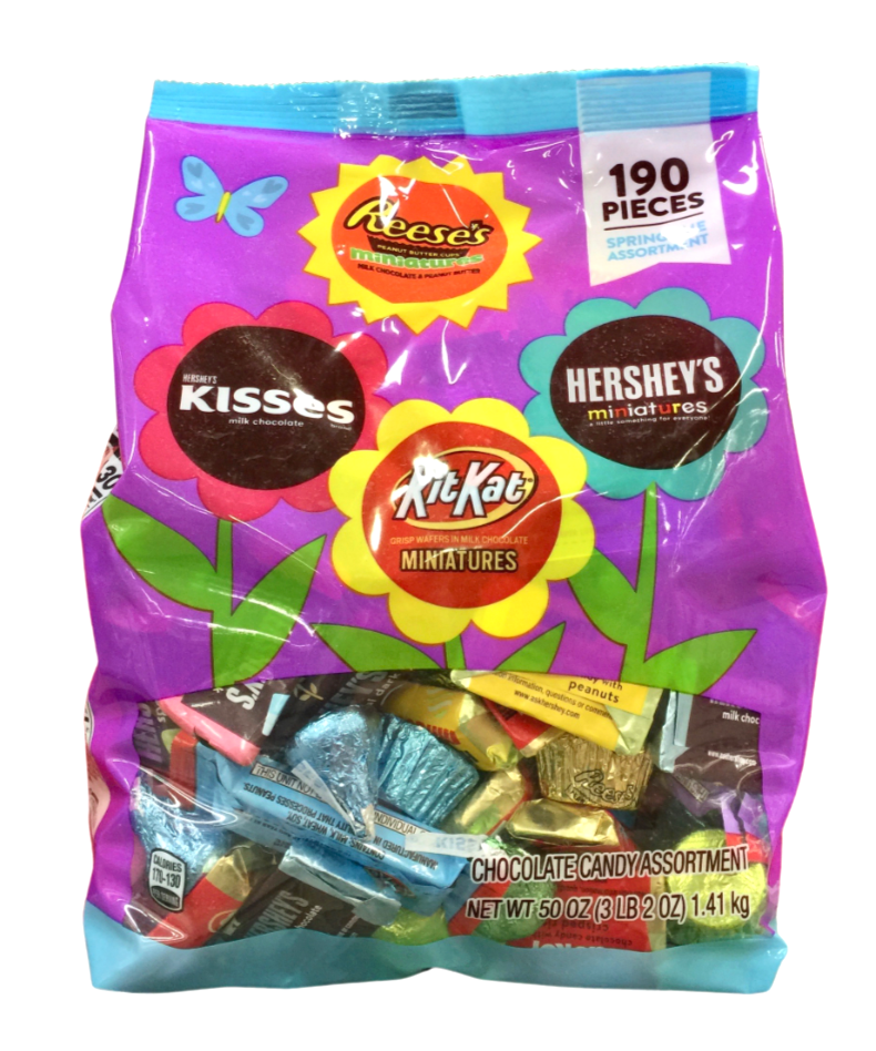 허쉬 초콜렛 스프링믹스 8가지맛 190pc (1.4kg)