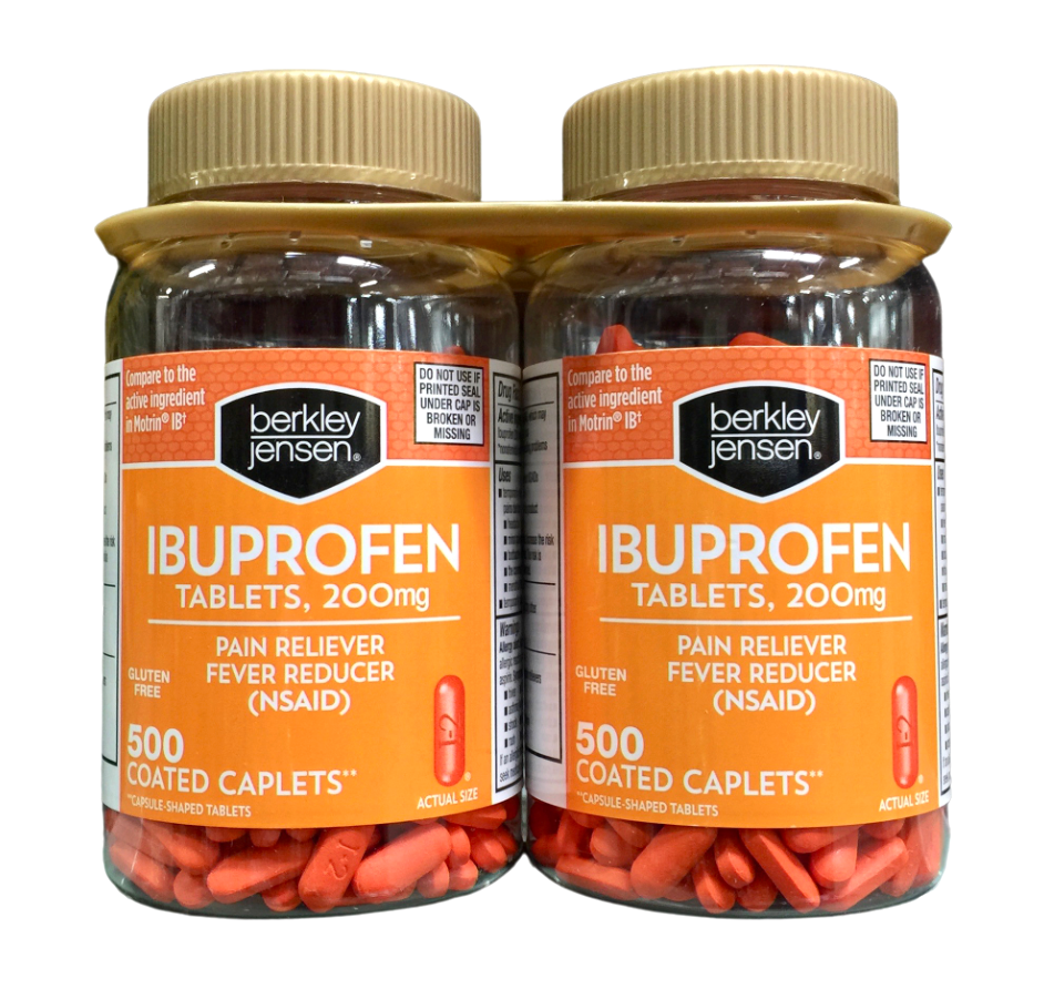 버클리젠슨 아이부프로펜 200mg 500정 2병 (1000정)
