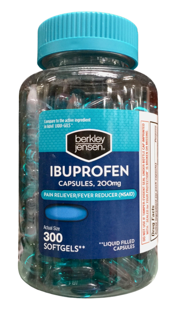 버클리젠슨 아이부프로펜 200mg 소프트젤 300정