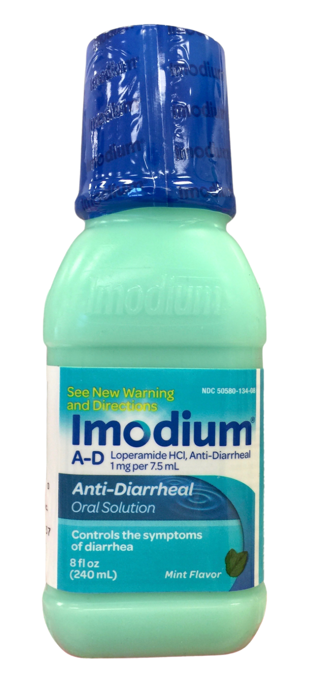 6+ 존슨앤존슨 이모디움 A-D 로페라미드 HCl 2mg 지사제 240ml