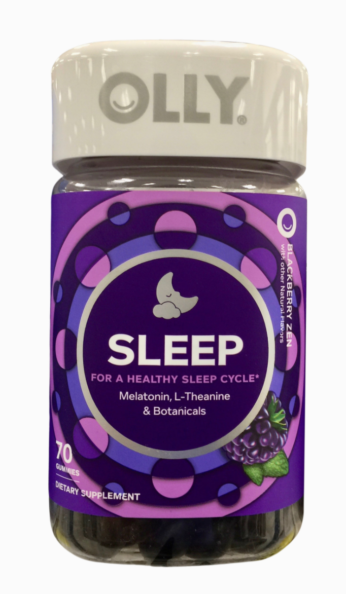 올리 슬립 약물-프리 멜라토닌 1.5mg 수면유도 거미 70정