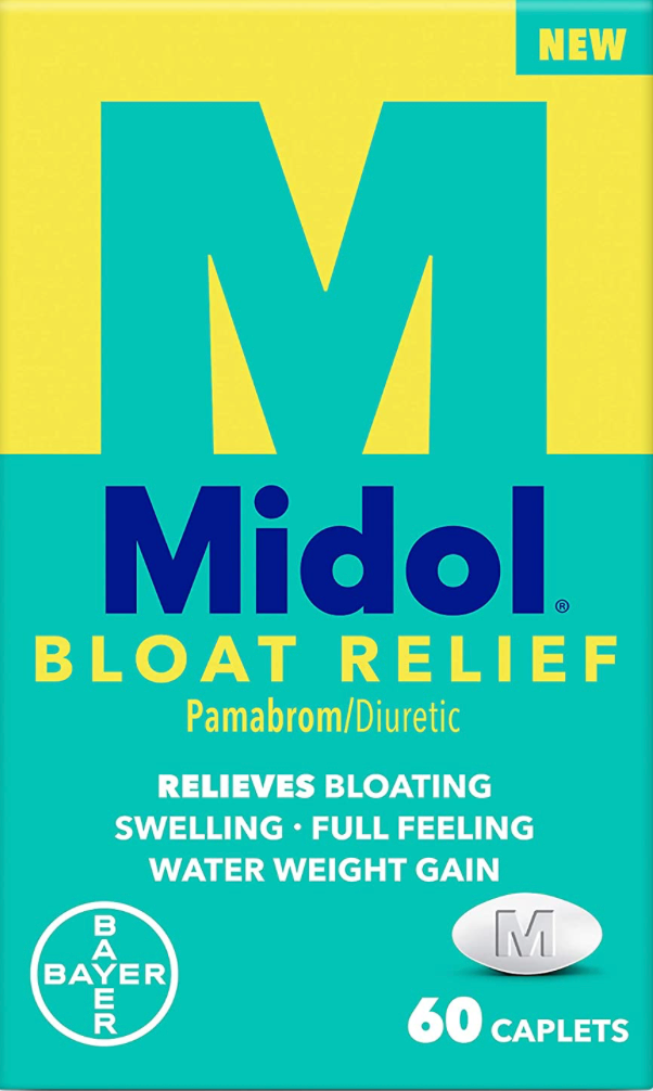 바이엘 미돌 카페인-프리 부기완화•이뇨제 60정