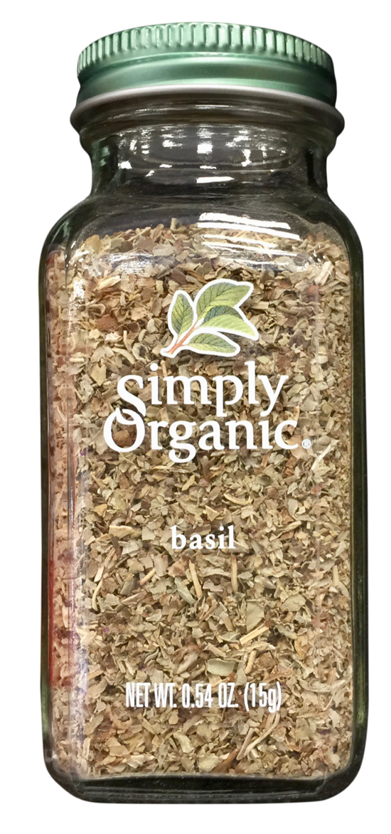 심플리오가닉 Simply Organic 유기농 바질 15g 6개