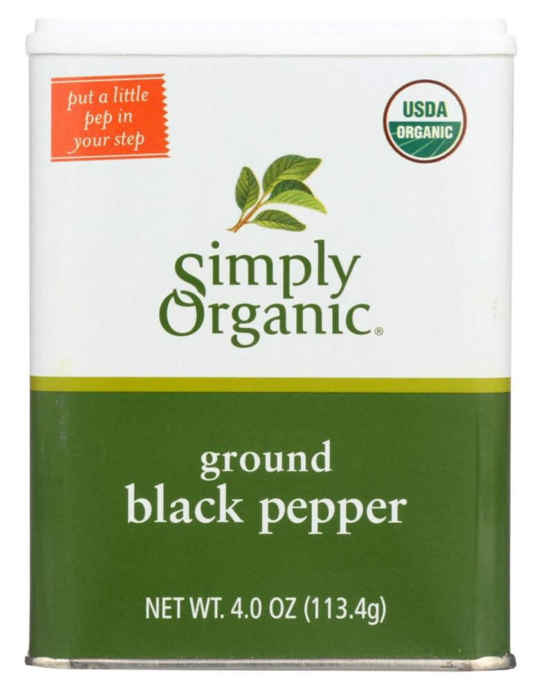 심플리오가닉 유기농 후추 가루 113g 6개