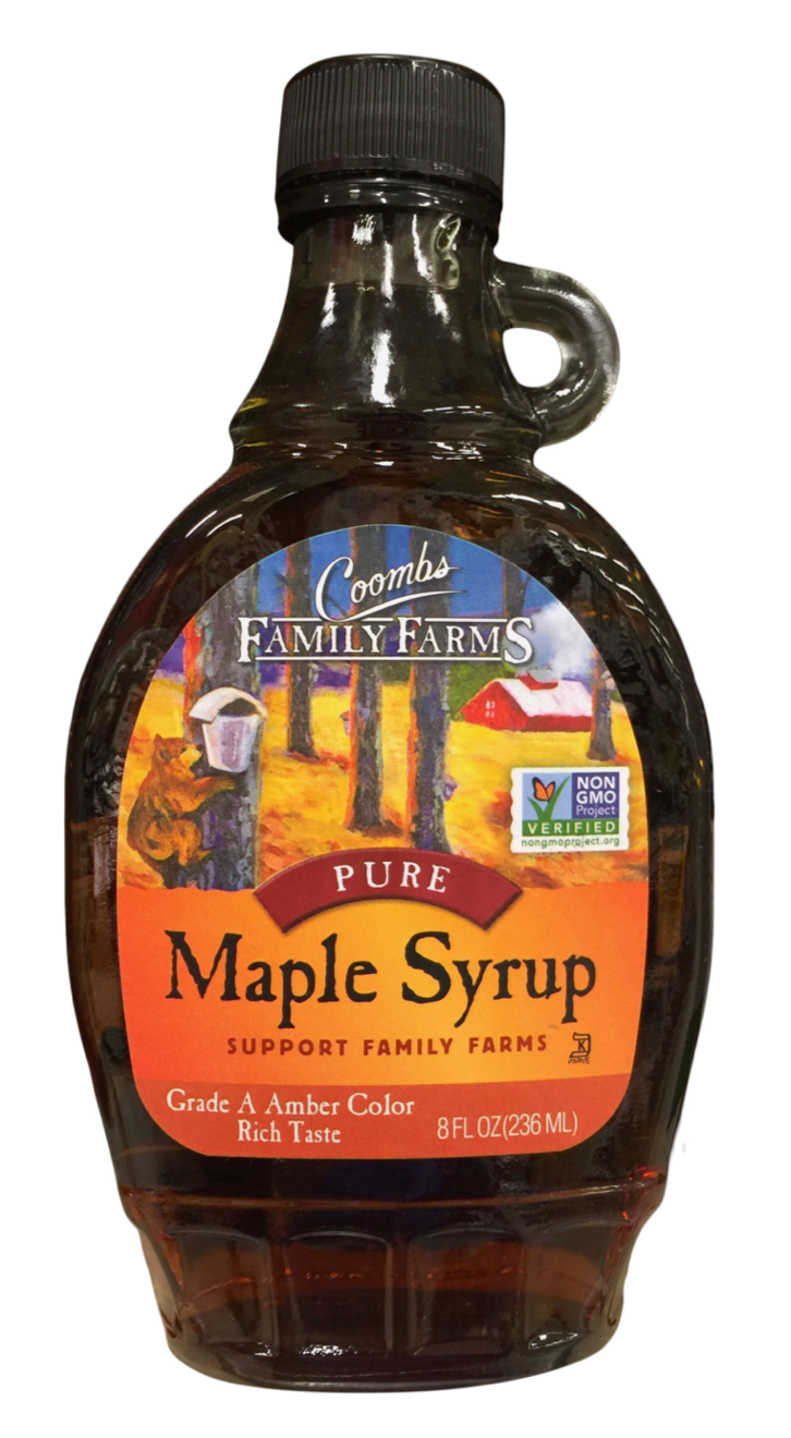 쿰스패밀리팜 CFF Non-GMO 퓨어 버몬트 메이플 시럽 236ml