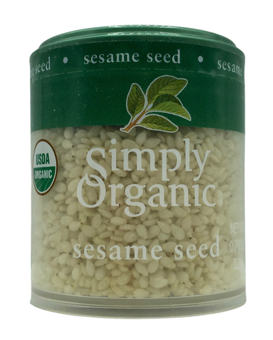 심플리오가닉 Simply Organic 유기농 참깨 미니 쉐이커 22g 6개